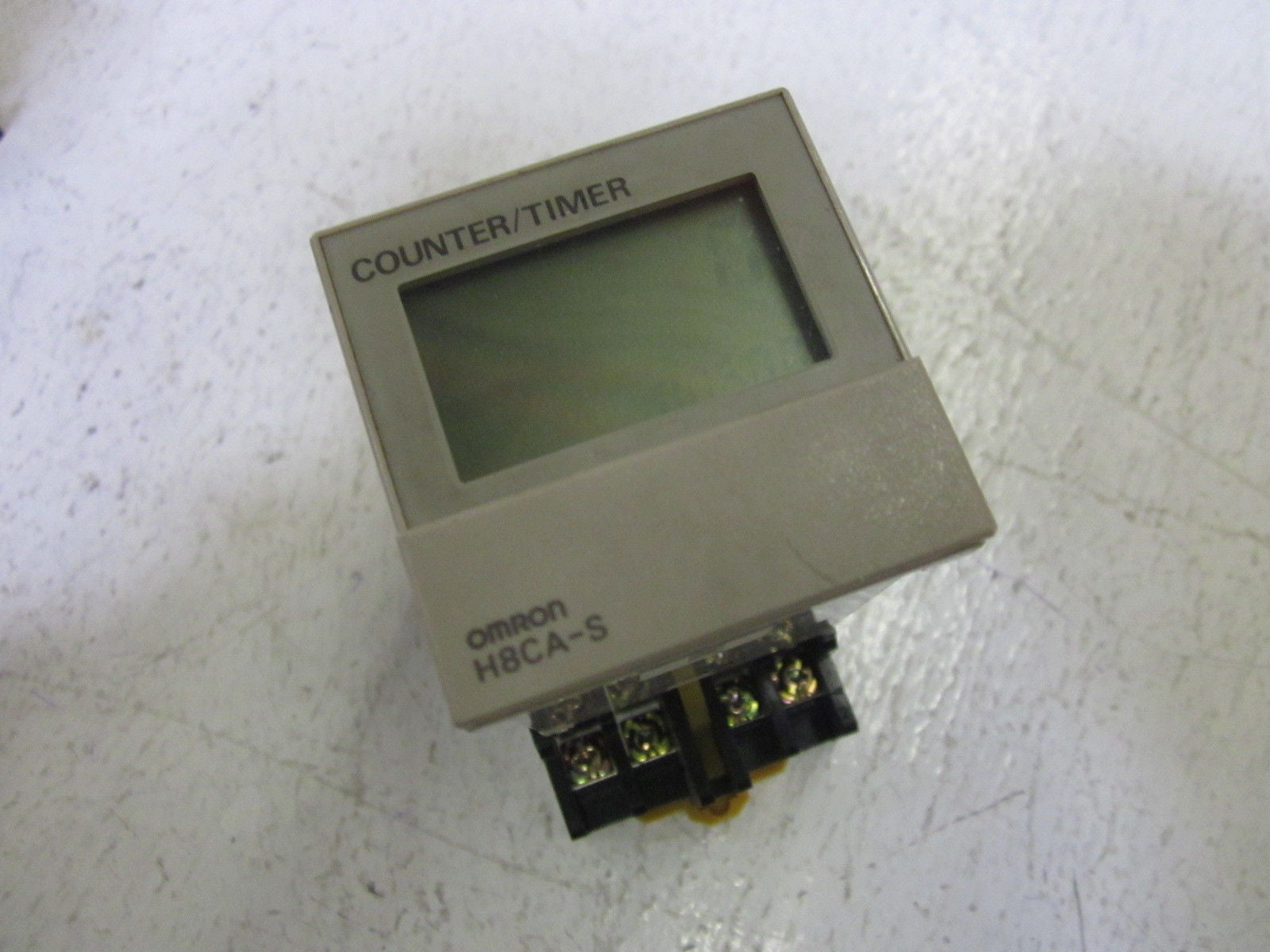 OMRON H8CA-SDHS 120VDC TIMER COUNTER DIGITAL *USED*