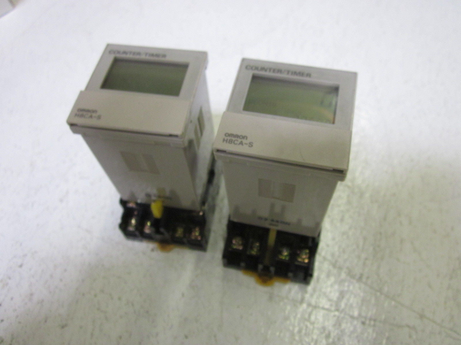 OMRON H8CA-SDHS 120VDC TIMER COUNTER DIGITAL *USED*