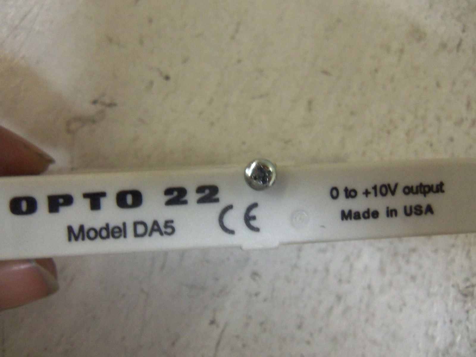 LOT OF 2 OPTO 22 DA5 I/O MODULE *USED*