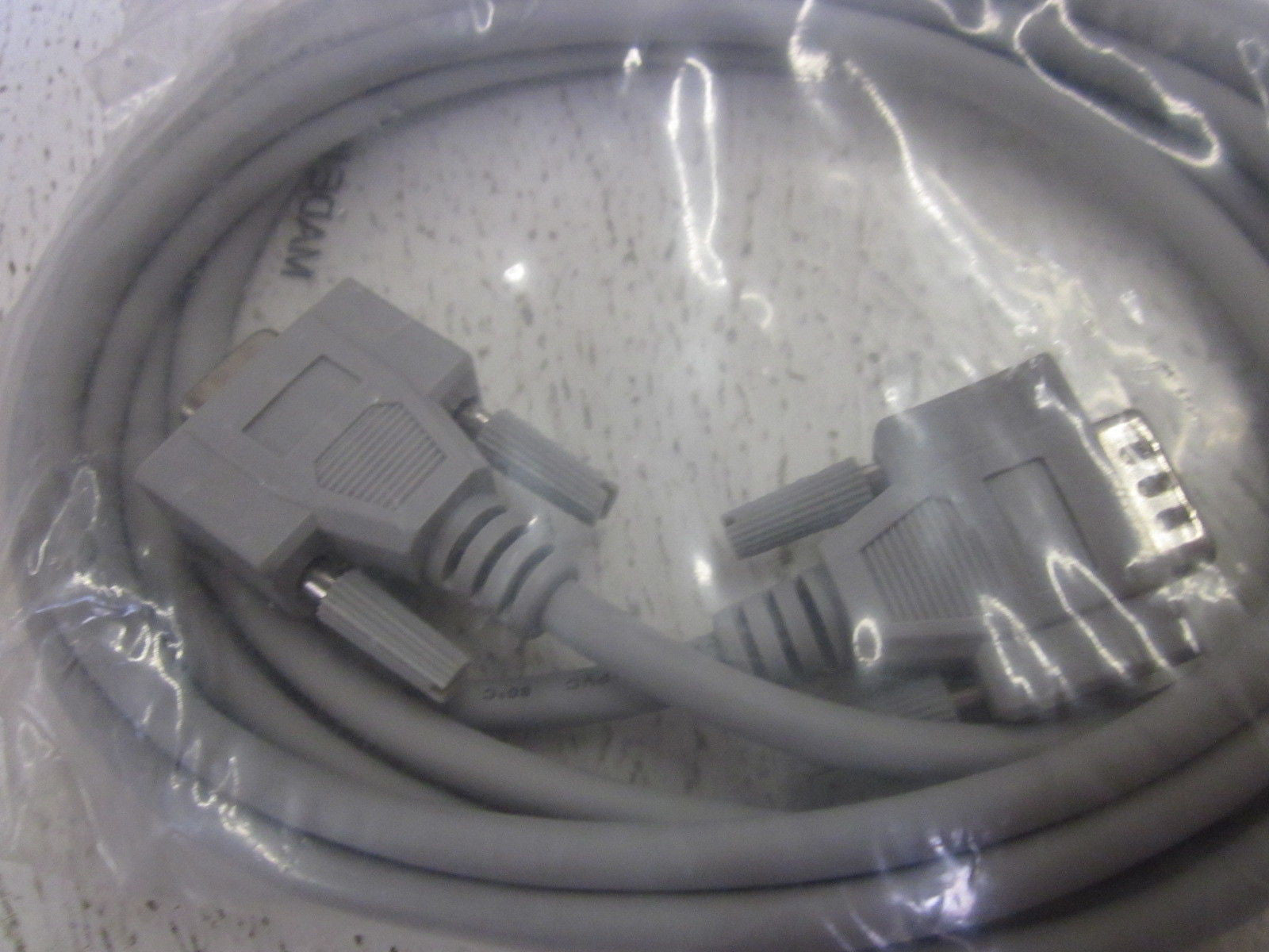 LOT OF 2 PAN PACIFIC S-9MF-10' SERIAL CABLE *NEW IN A FACTORY BAG*