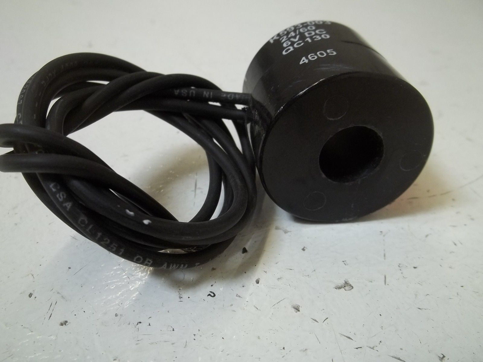 PARKER K593-003 COIL 24/60 6V DC *NEW*
