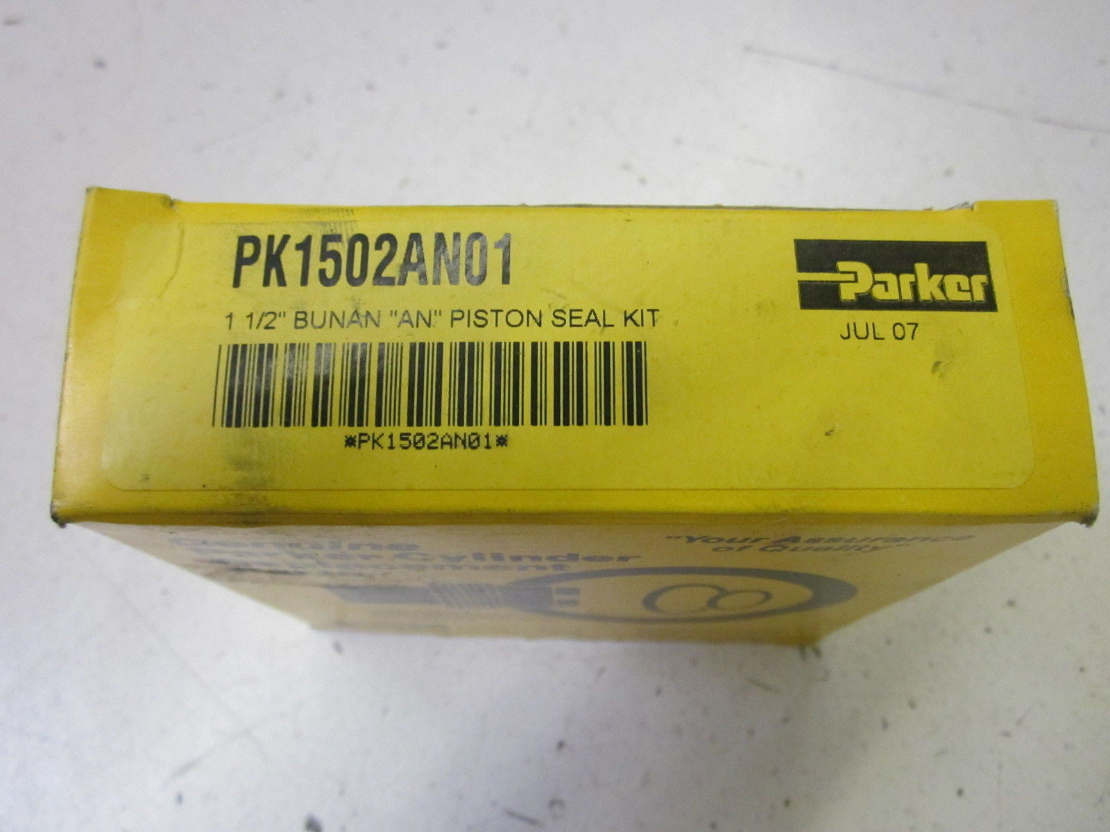 PARKER PK1502AN01 PISTON SEAL KIT 1-1/2" *NEW IN BOX*