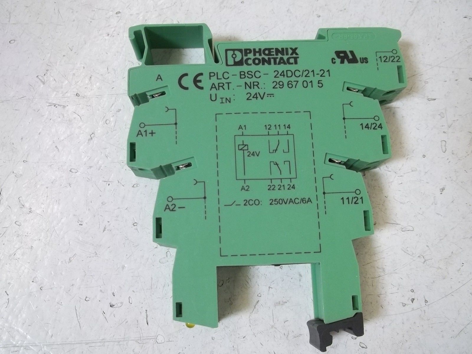 PHOENIX CONTACT PLC-BSC-24DC/21-21 *  NEW NO BOX  *