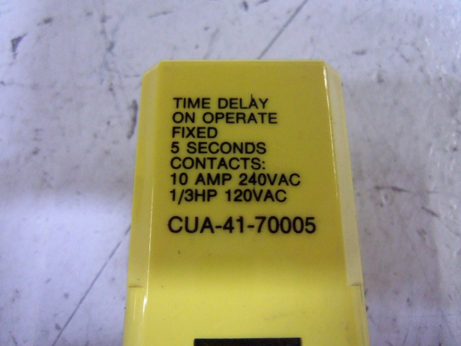 LOT OF 2 POTTER & BRUMFIELD CUA-41-70005 RELAY 240VAC *USED*