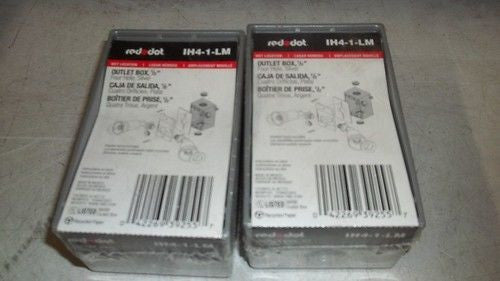 LOT OF 2 RED-DOT IH4-1-LM *NEW*