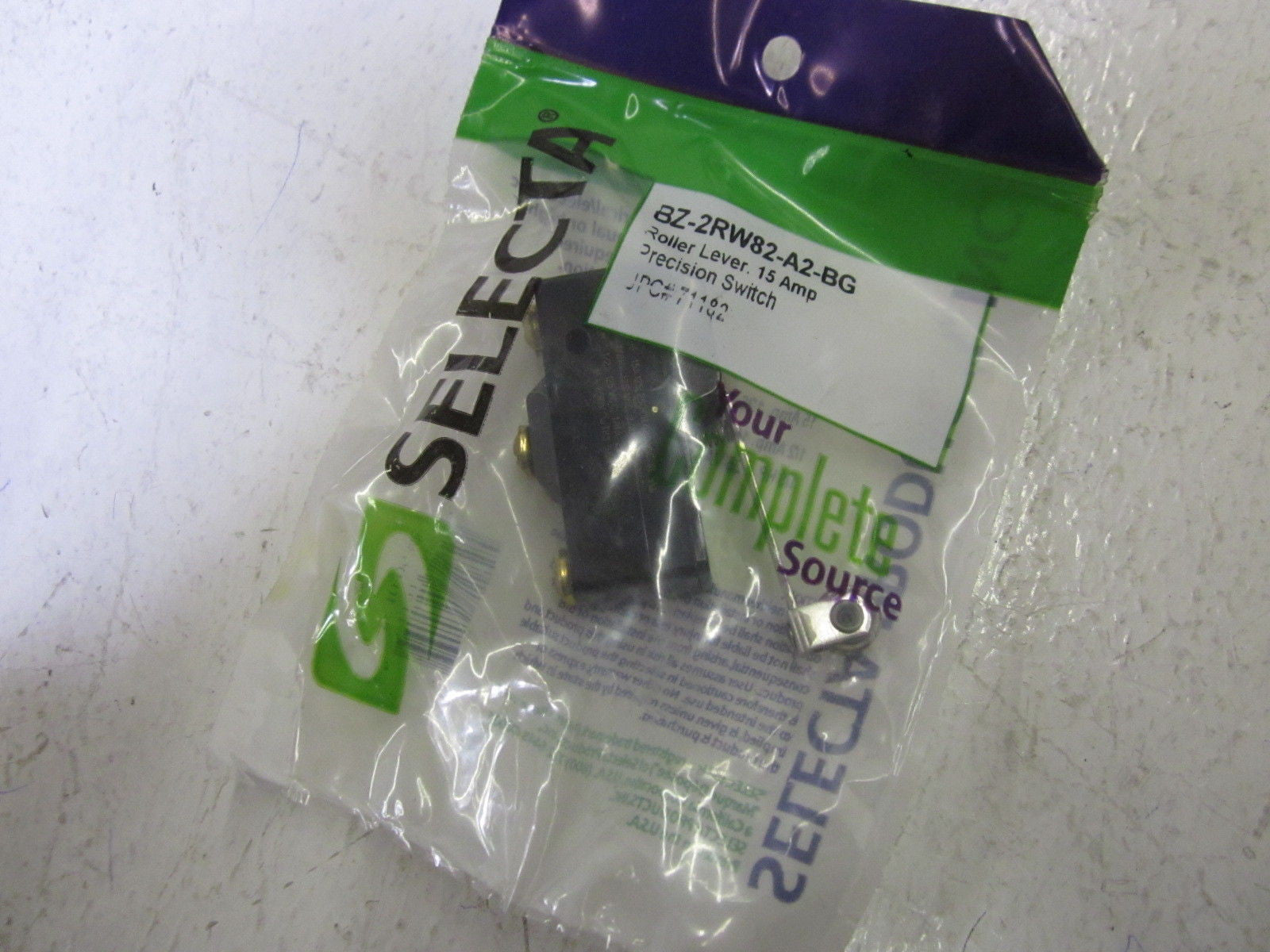 LOT OF 2 SELECTRA BZ-2RW82-A2-BG  LIMIT SWITCH *NEW IN A FACTORY BAG*
