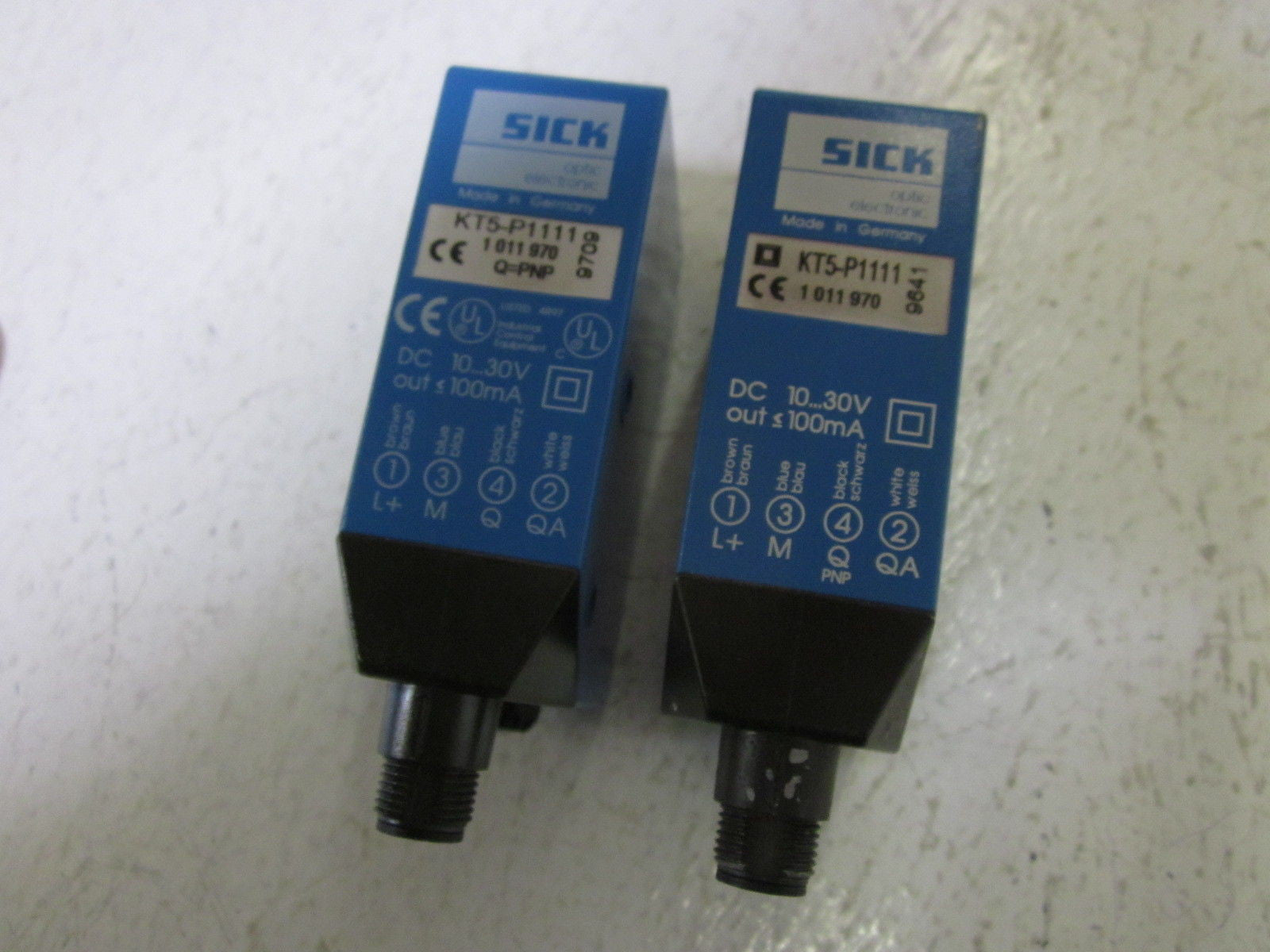 LOT OF 2 SICK KT5-P1111 *USED*