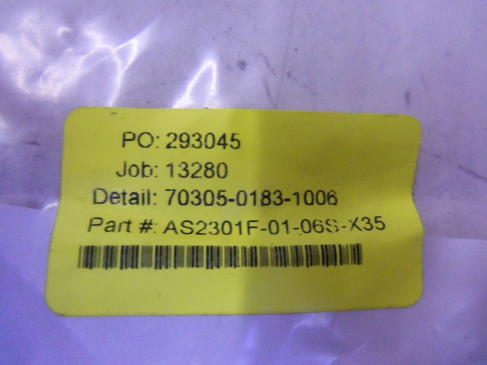 LOT OF 2 SMC AS2301F-01-06S-X35 *NEW IN BAG*