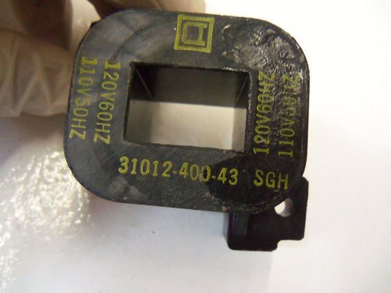 LOT OF 2 SQUARE D COIL 31012-400-43 120V *USED*