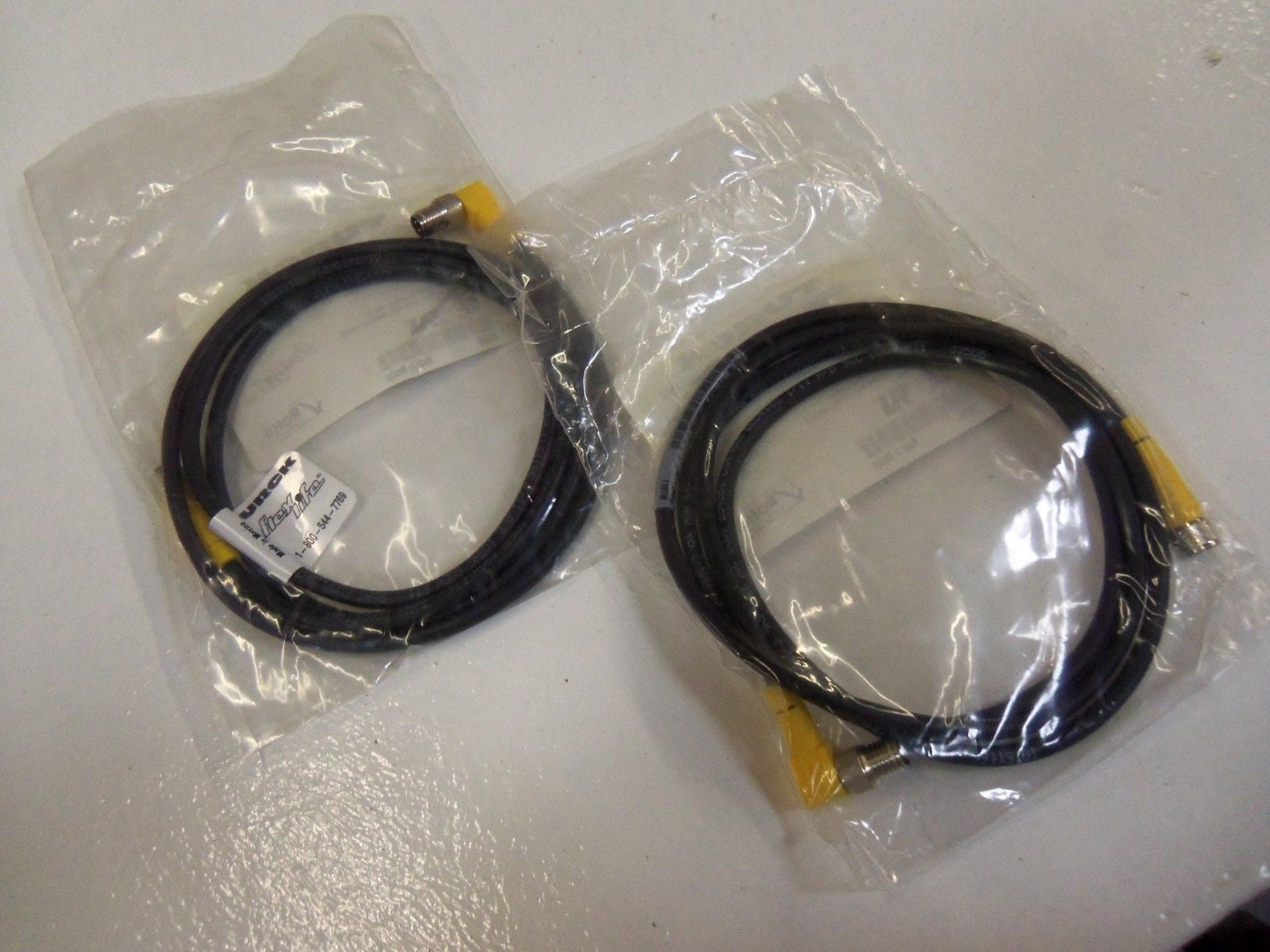 LOT OF 2 TURCK PKG 3M-1.2-PSW 3M/S90/S101 CONNECTOR  *NEW IN BAG*