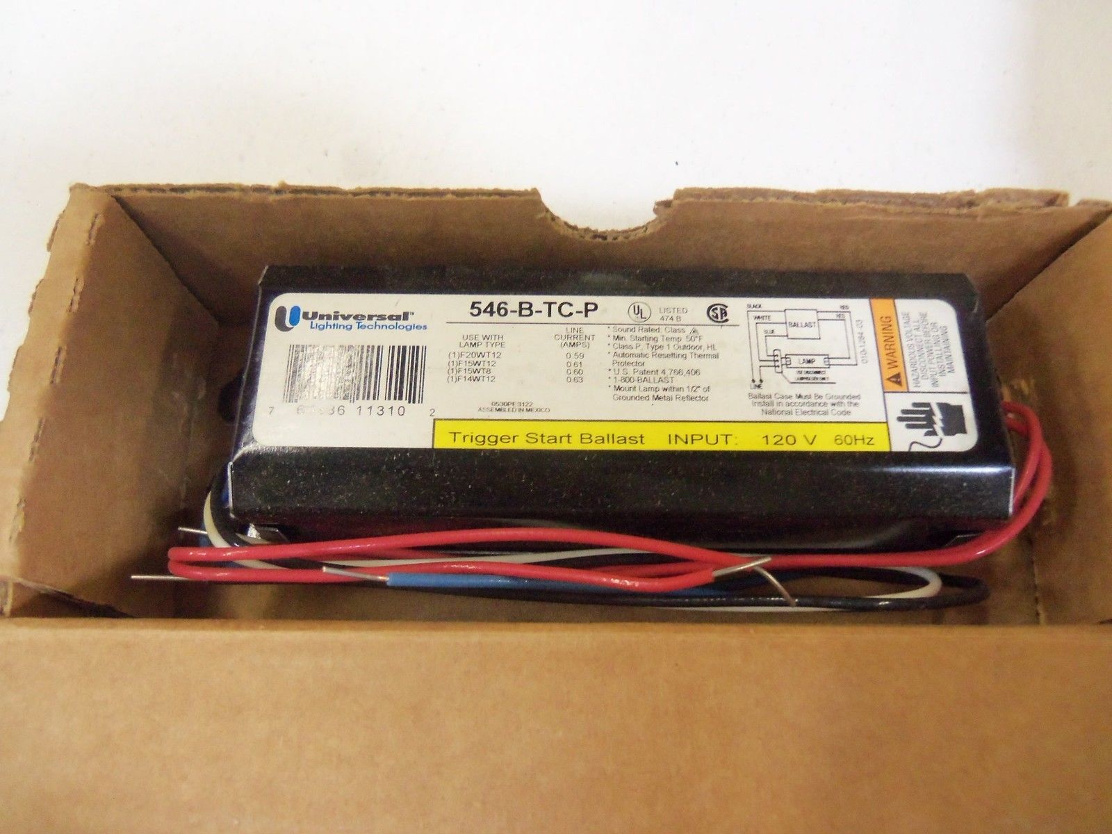 LOT OF 2 UNIVERSAL 546BTCP *NEW IN BOX*