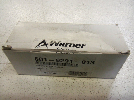 LOT OF 2 WARNER ELECTRIC SAFETY HINGE SWITCH 601-9291-013 *NEW IN BOX*