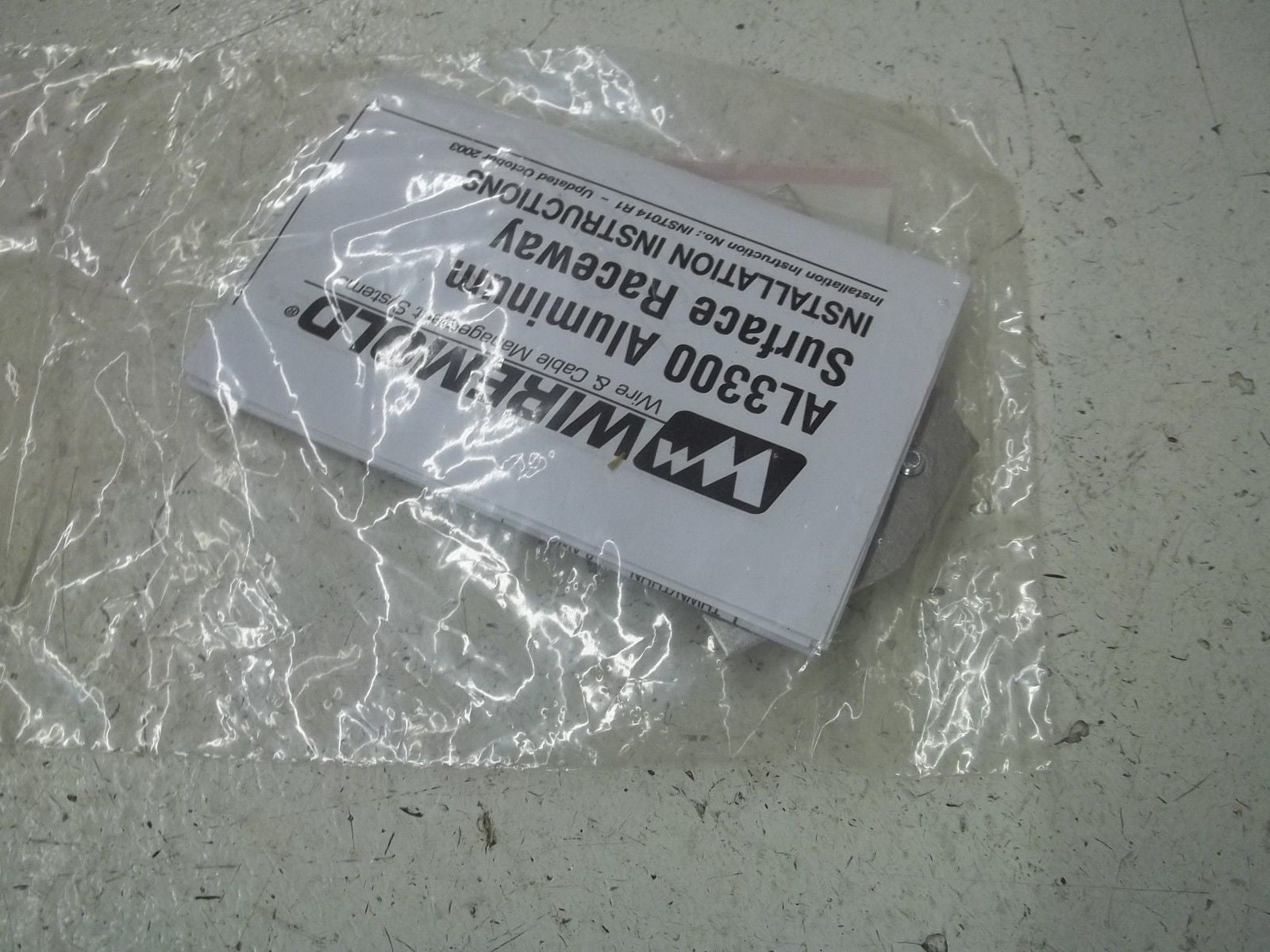 LOT OF 2 WIREMOLD AL3309 GROUND CLAMP *NEW IN A BAG*
