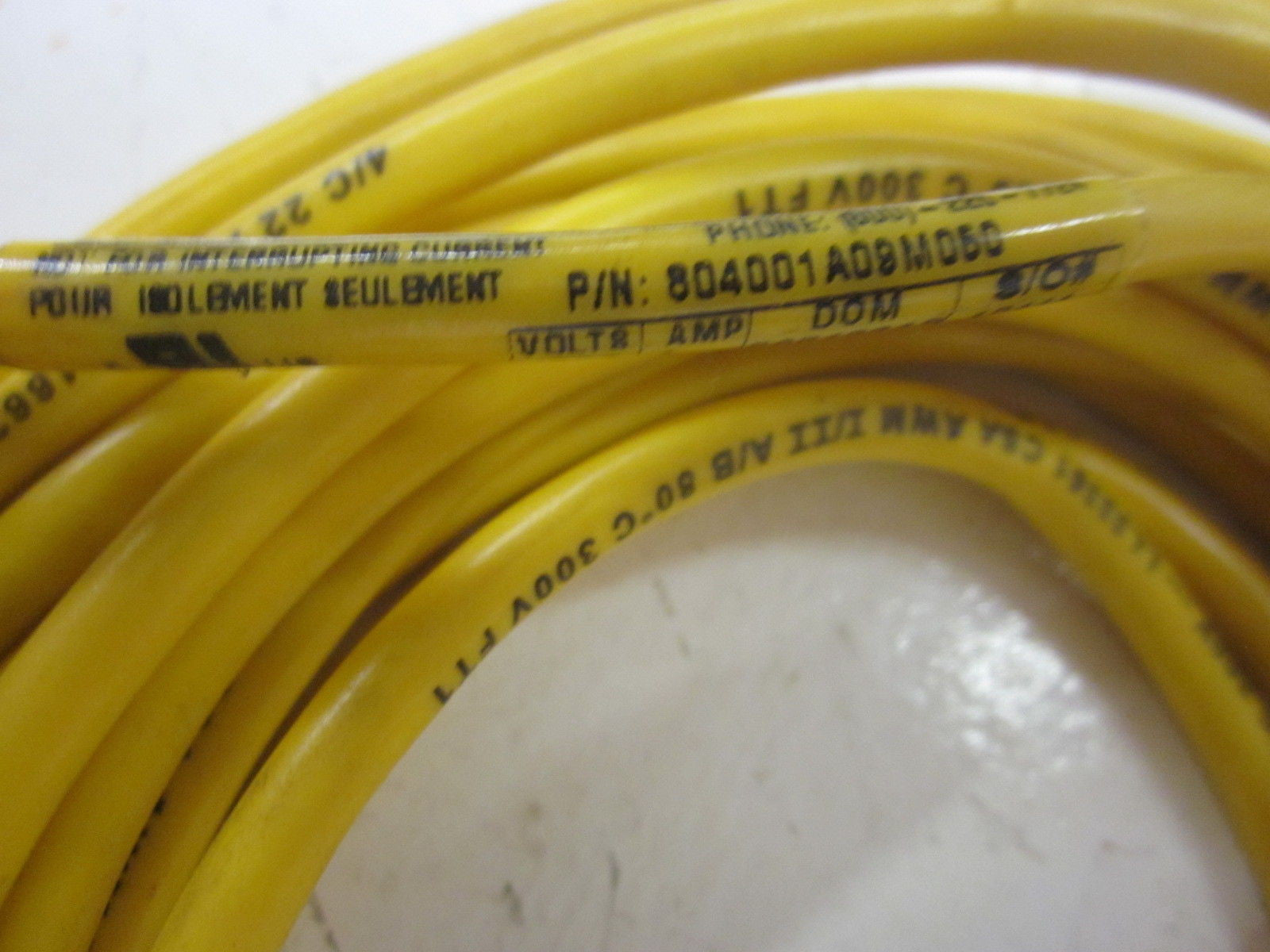 LOT OF 2 WOODHEAD CONNECTIVITY 804001A09M050 *USED*
