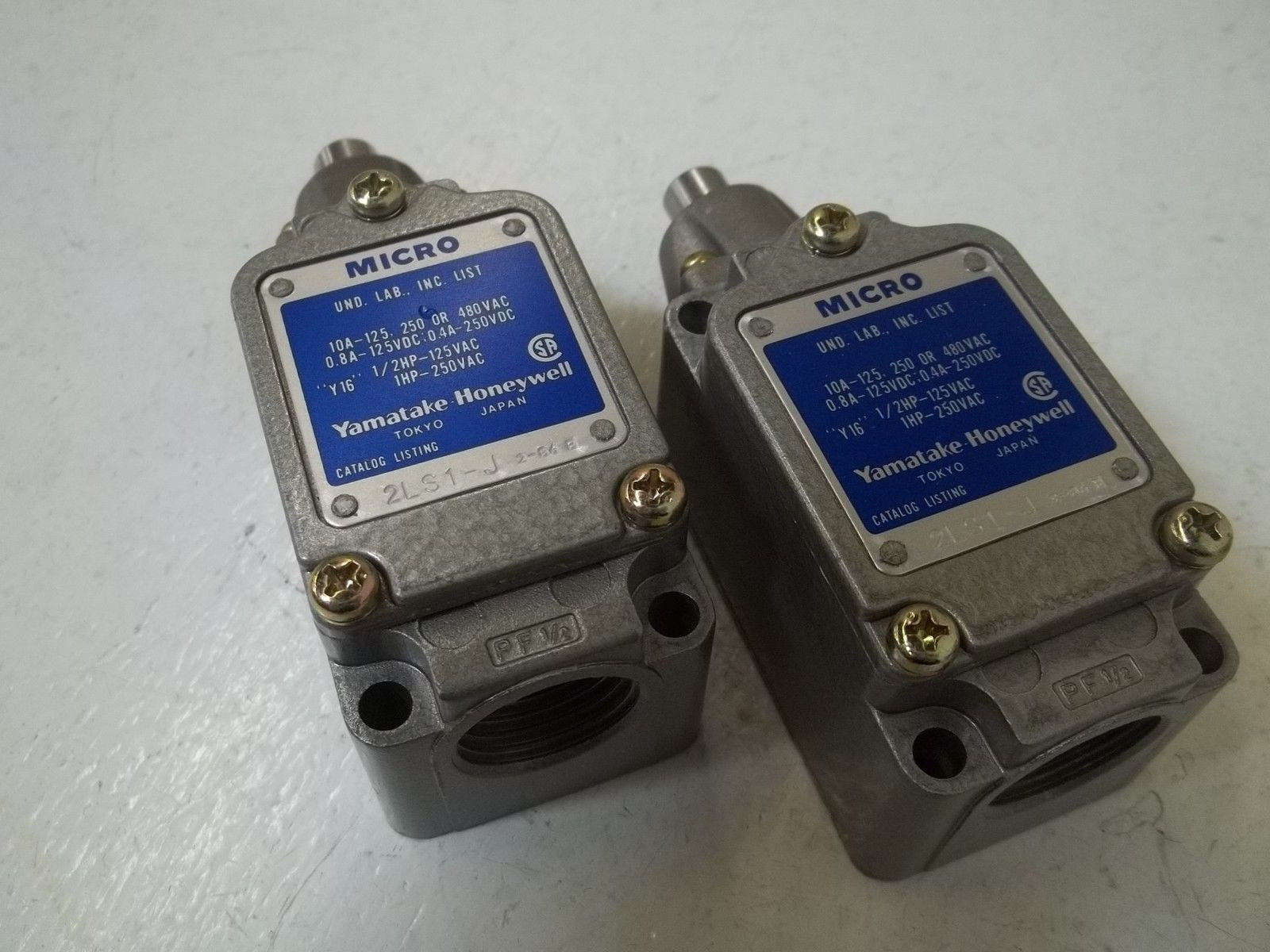 LOT OF 2 YAMATAKE  2LS1-J *NEW NO BOX*