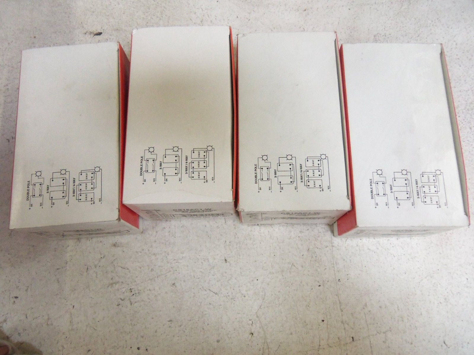 LOT OF 35  PASS & SEYMOUR CS15AC1-W SINGLE POLE SWITCH *NEW IN BOX*