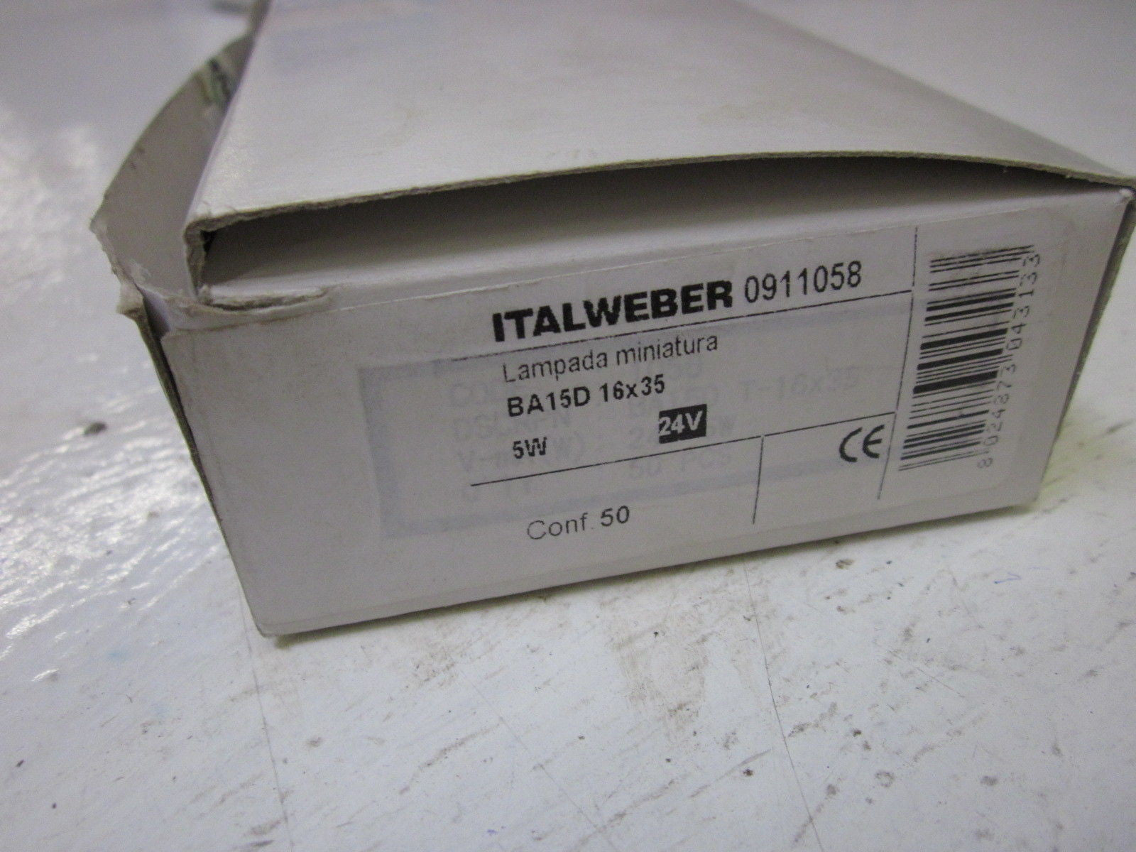 LOT OF 38 ITALWEBER BA15D 16X35 *NEW IN BOX*