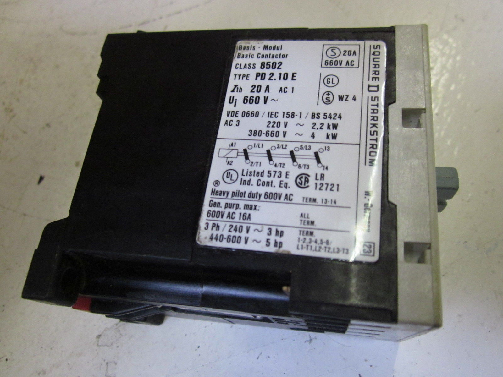 LOT OF 38 SQUARE D 8502-PD.210E SER.B *USED*1