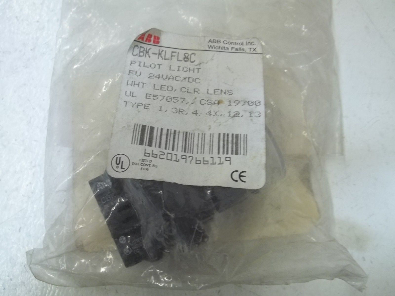 LOT OF 3 ABB CBK-KLFL8C *NEW IN A FACTORY BAG*