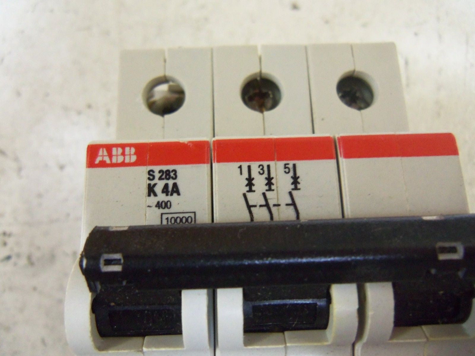 LOT OF 3 ABB CIRCUIT BREAKER S283-K4A *NEW IN BOX*