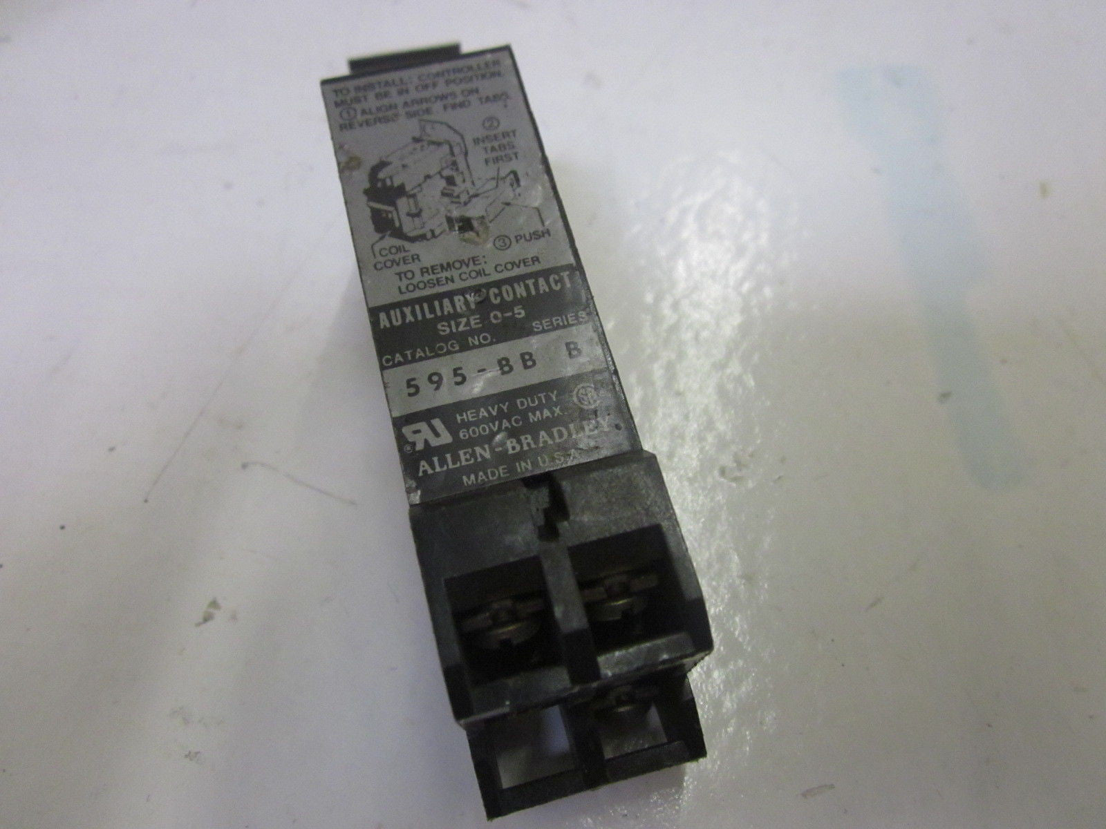ALLEN BRADLEY 595-BB SER.B *USED*