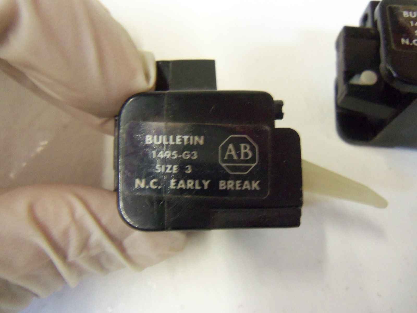 LOT OF 3 ALLEN BRADLEY 1495-G3 SIZE 3 *USED*
