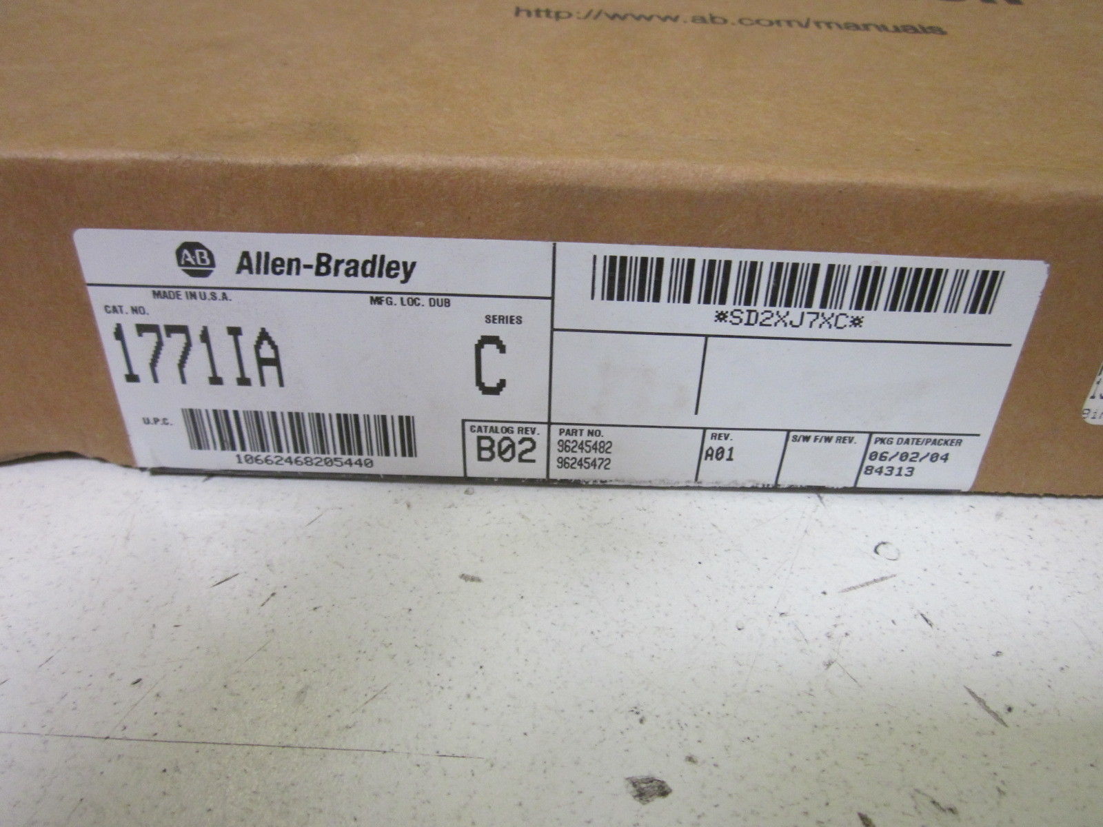 LOT OF 3 ALLEN BRADLEY 177-IA SRE.C *NEW IN BOX*