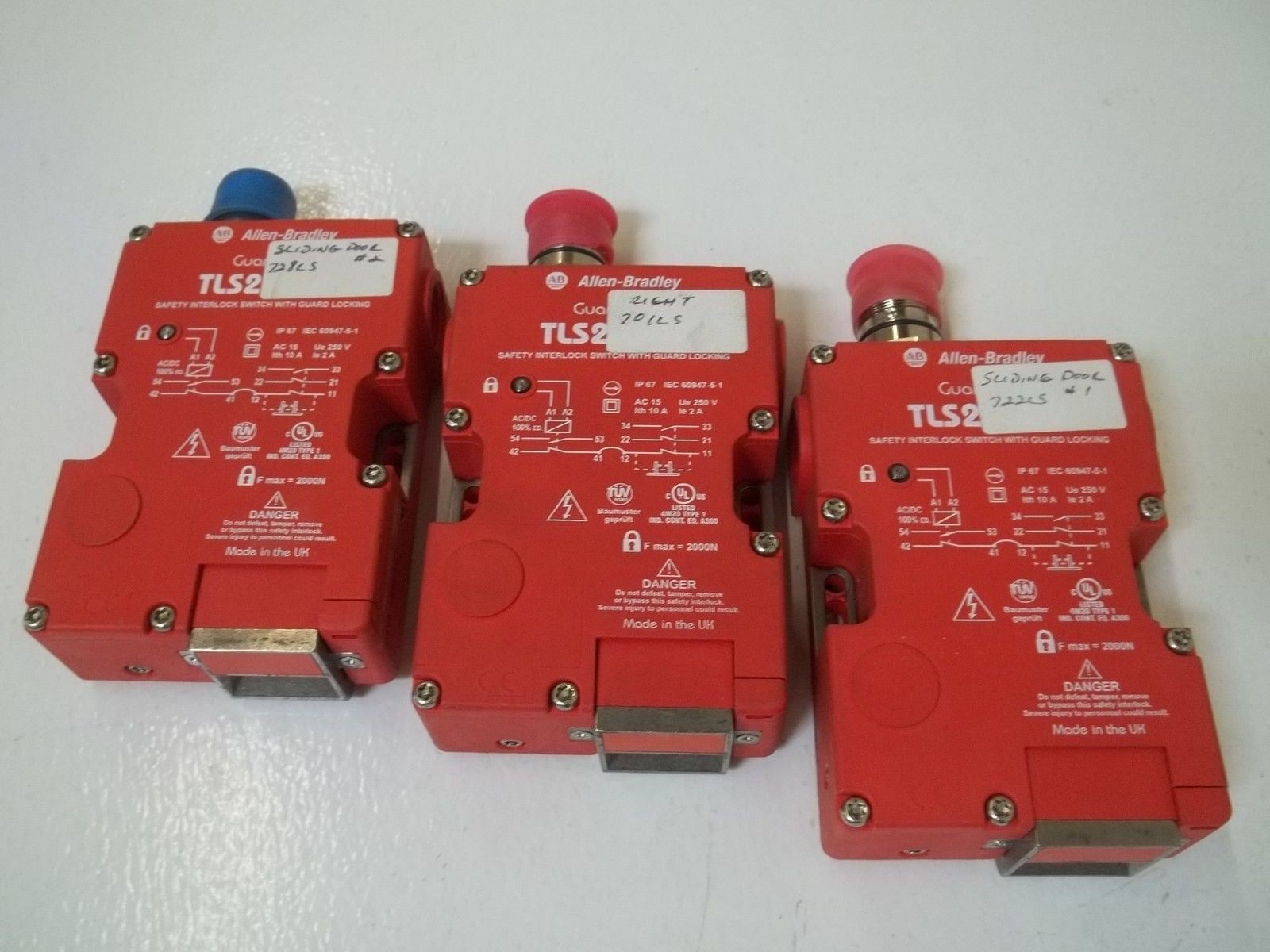 ALLEN BRADLEY 440G-T27244 SER.A SAFETY INTERLOCK SWITCH *USED*