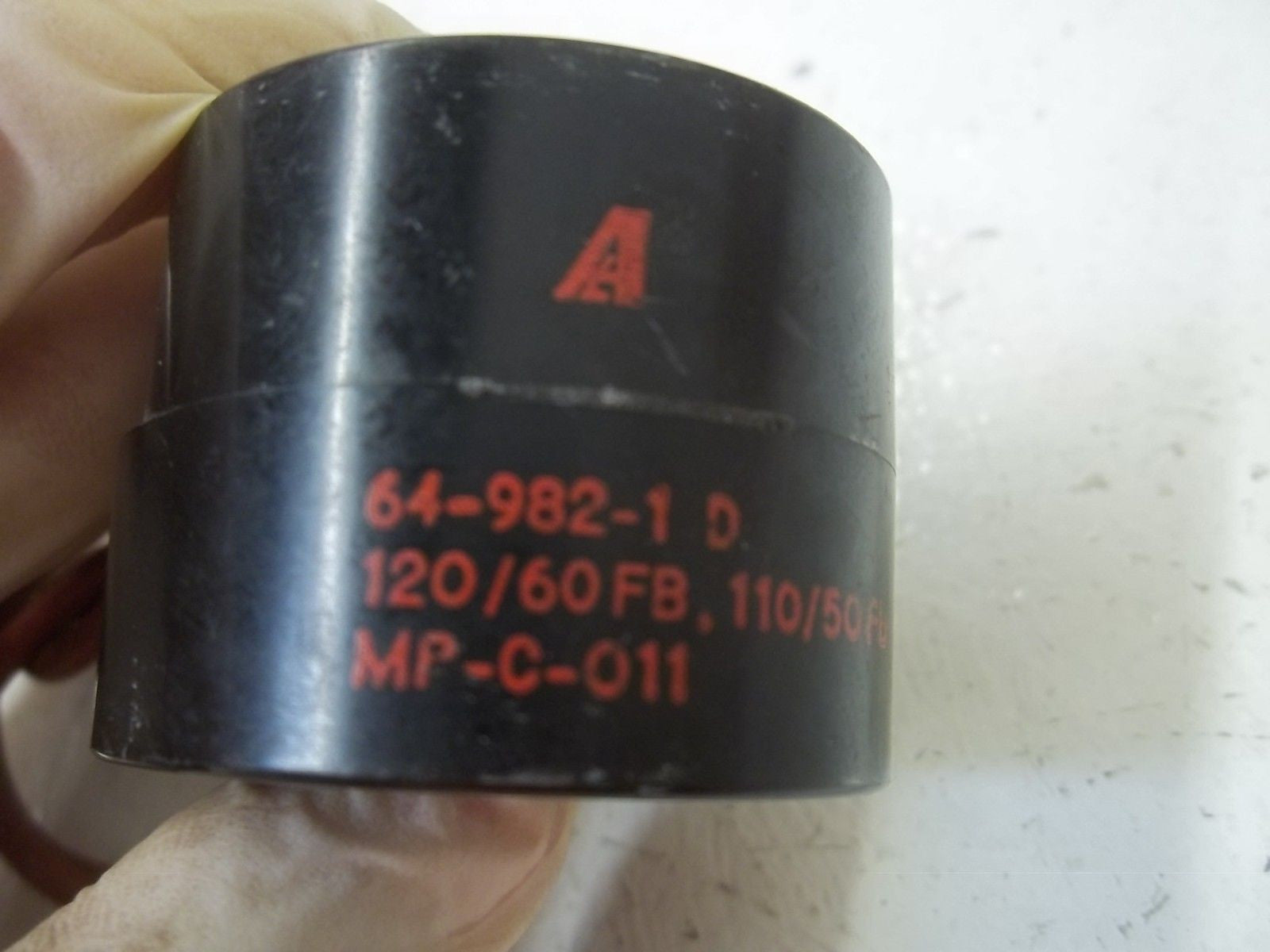 ASCO 64-982-1D COIL FOR SOLENOID VALVE 110/120V *USED*