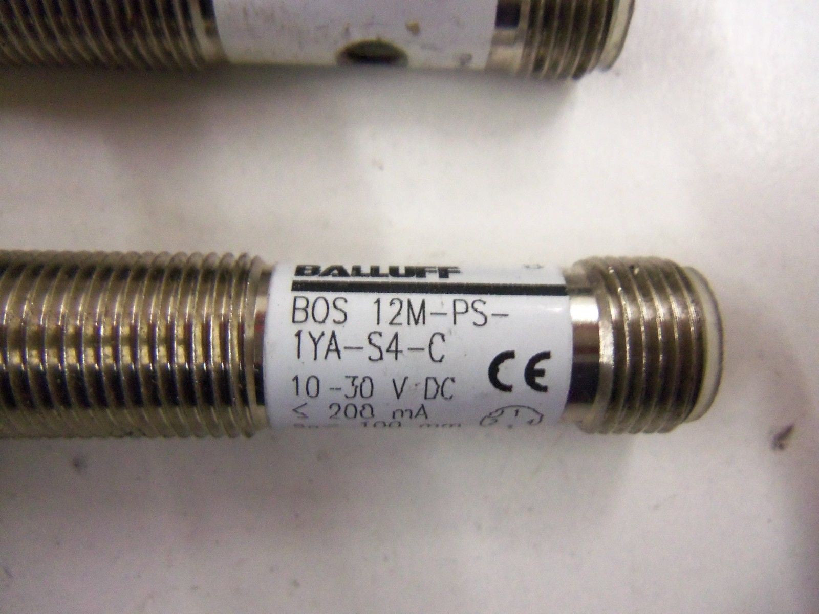 LOT OF 3 BALLUFF BOS 12M-PS 1YA-S4-C *USED*