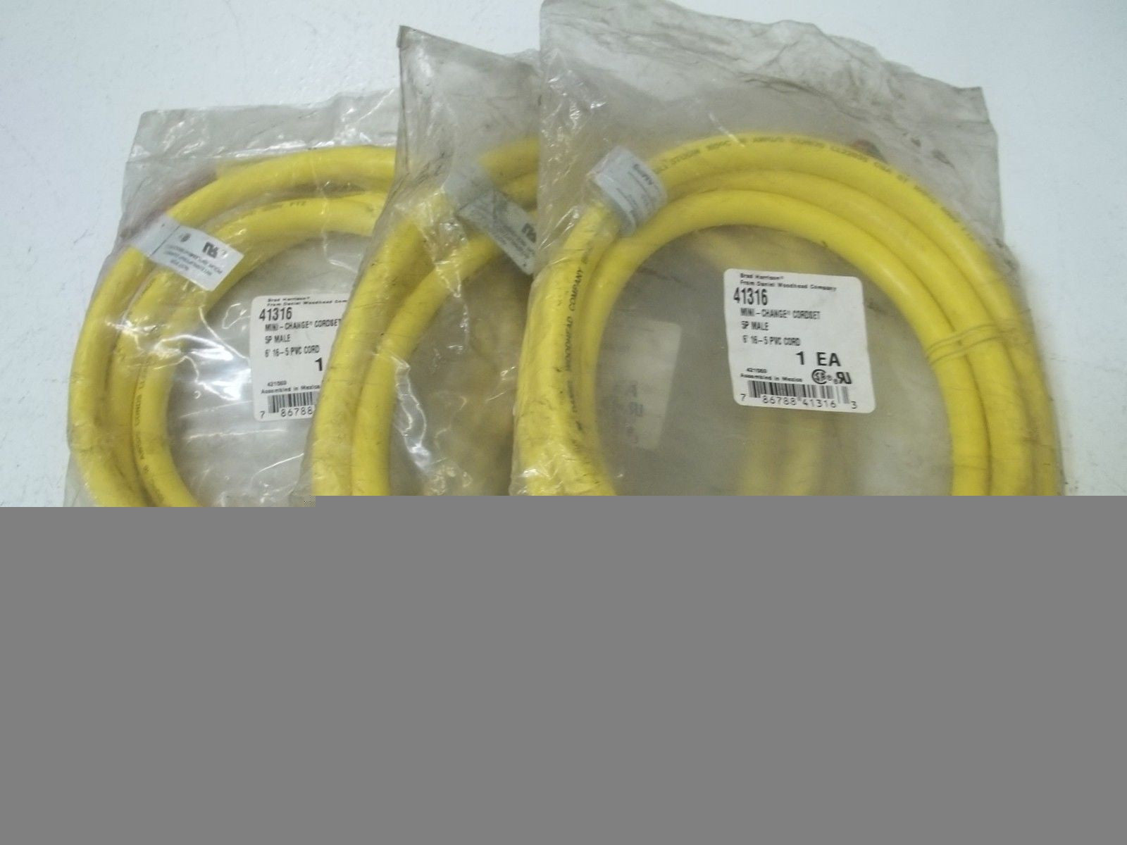 LOT OF 3 BRAD HARRISON 41316 *NEW IN A FACTORY BAG*