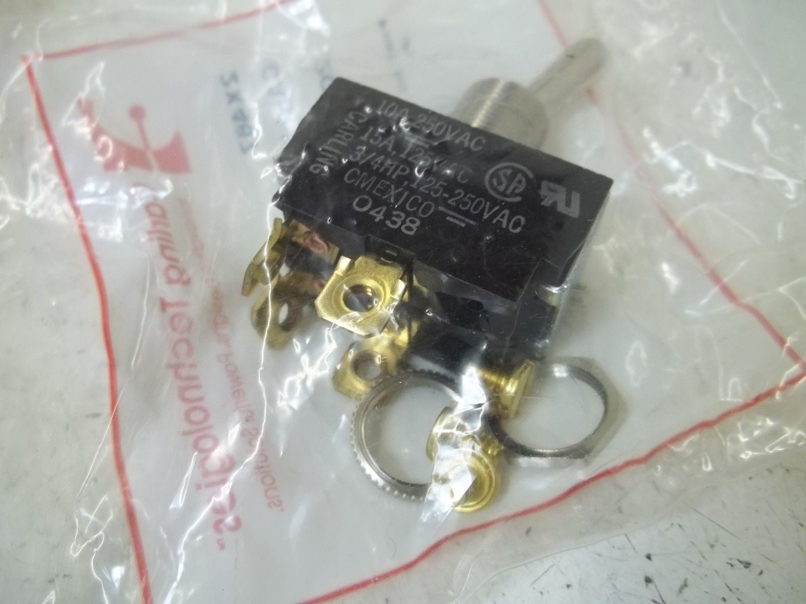 LOT OF 3 CARLING TECHNOLOGIES 2GK54-73XG TOGGLE SWITCH *NEW IN A FACTORY BAG*