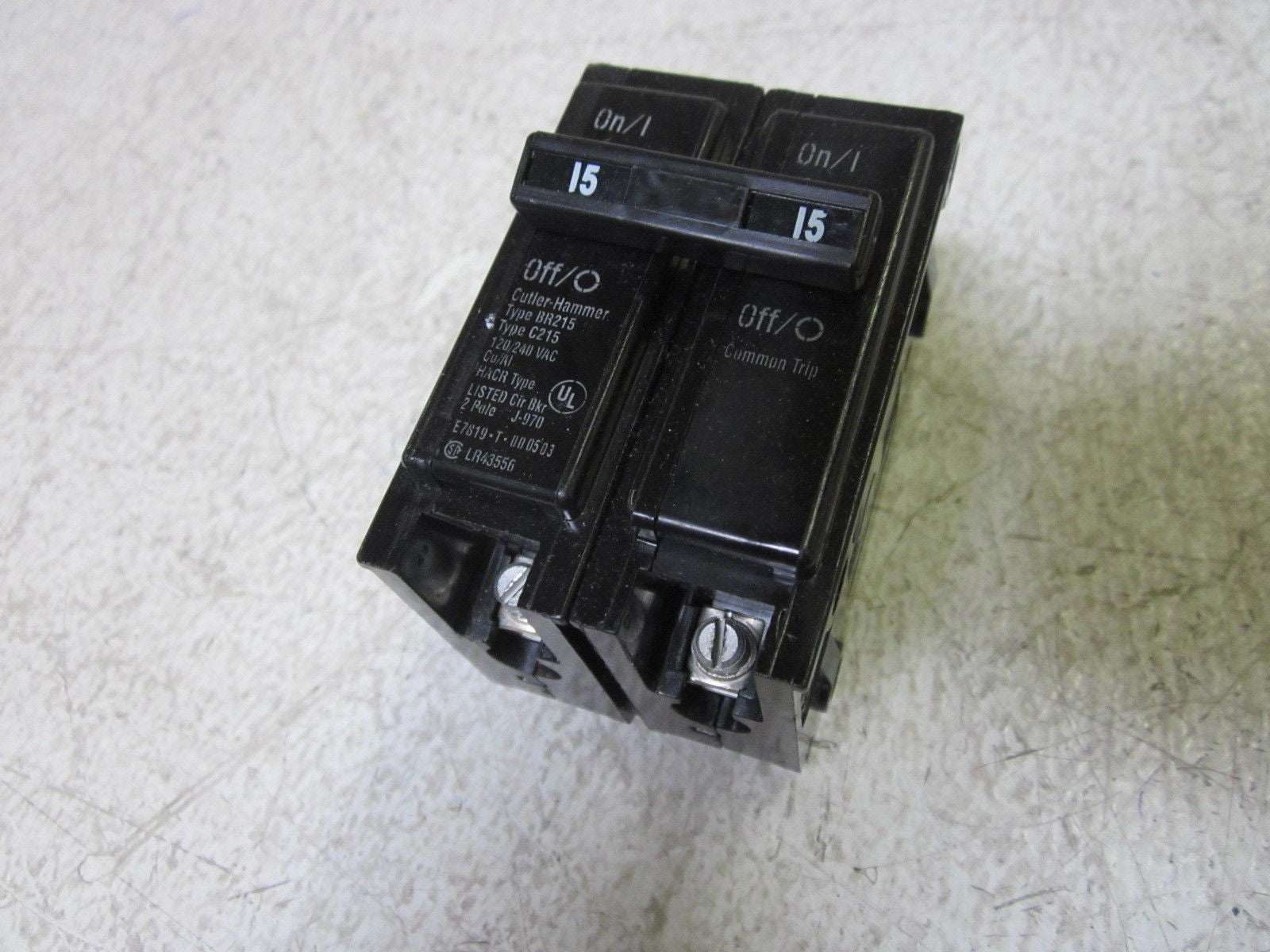 LOT OF 3 CUTLER HAMMER BR215 120/240V CIRCUIT BREAKER *NEW IN BOX*