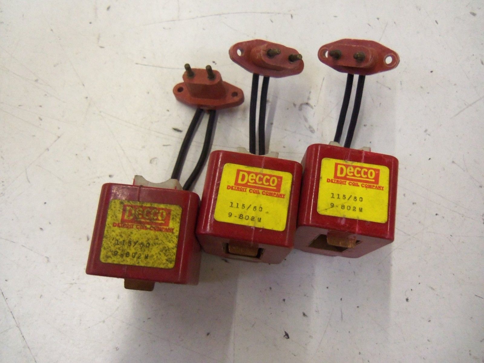 LOT OF 3 DECCO 9-802M COIL *USED*