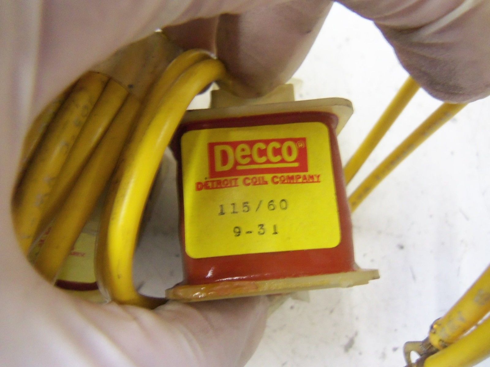 LOT OF 3 DECCO COIL 9-31 115/60 V *NEW OUT BOX*