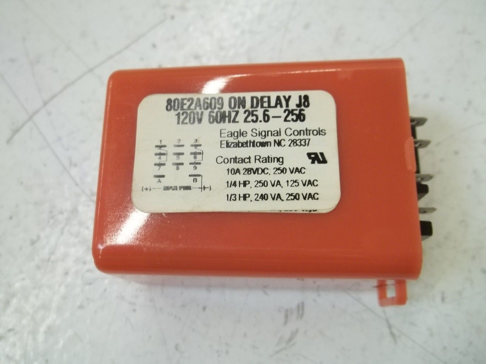 LOT OF 3 EAGLE SIGANL CONTROLS 80E2A609 120V *USED*
