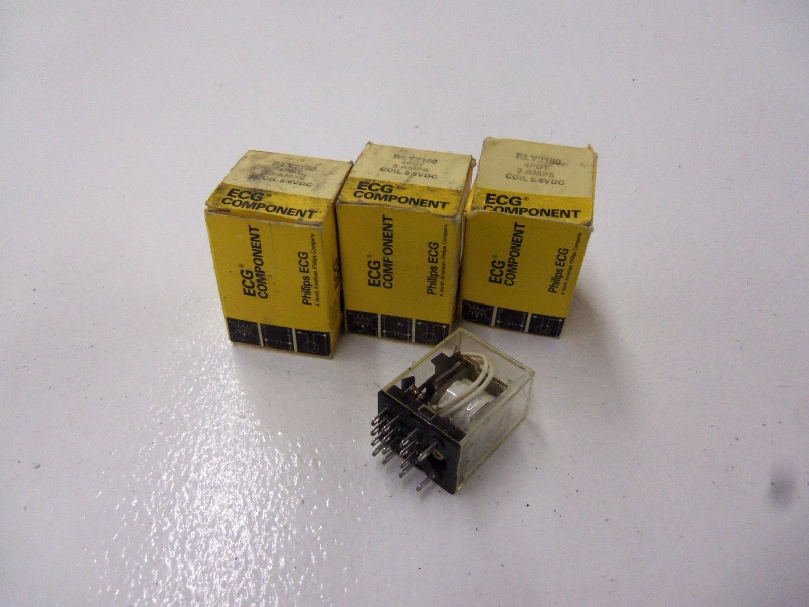 LOT OF 3 ECG RLY2160 5-6VDC *NEW IN BOX*