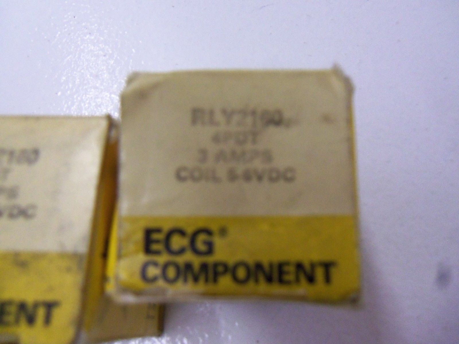 LOT OF 3 ECG RLY2160 5-6VDC *NEW IN BOX*