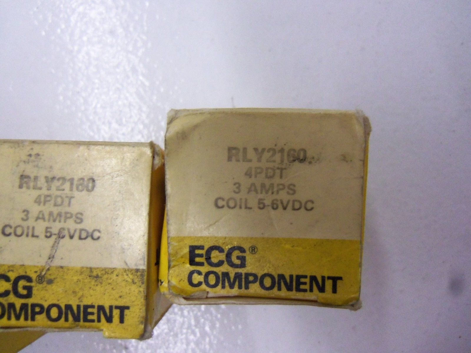 LOT OF 3 ECG RLY2160 5-6VDC *NEW IN BOX*