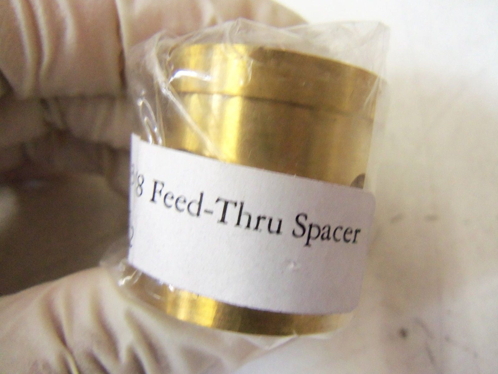LOT OF  3 FEED-THRU SPACER 14525-2 *NEW IN BAG*