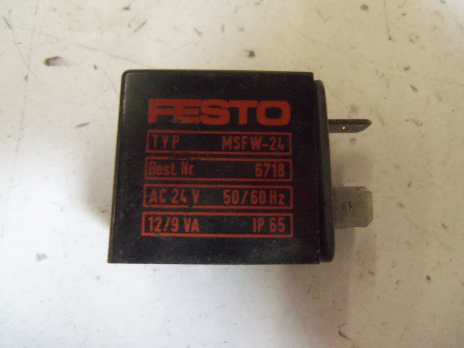 FESTO MSFW-24 SOLENOID COIL *NEW NO BOX*