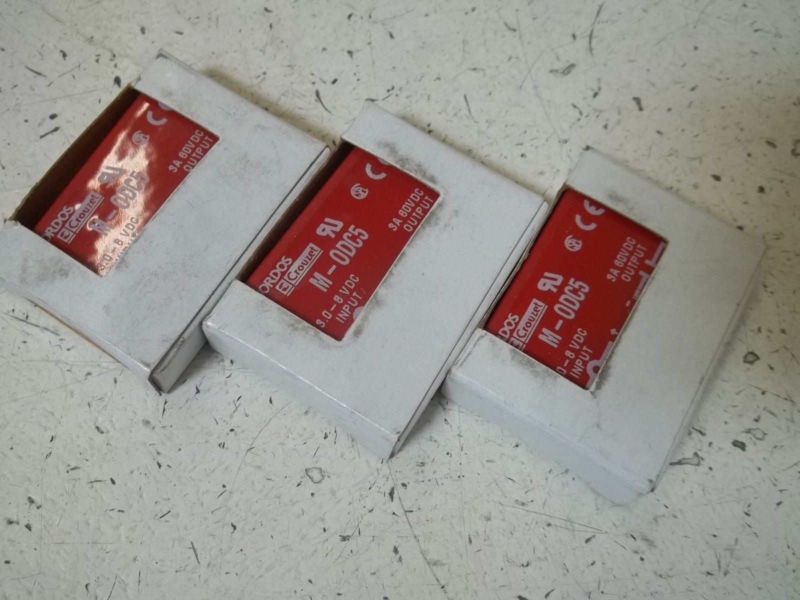 LOT OF 3 GORDOS M-ODC5 I/O MODULE *NEW IN BOX*