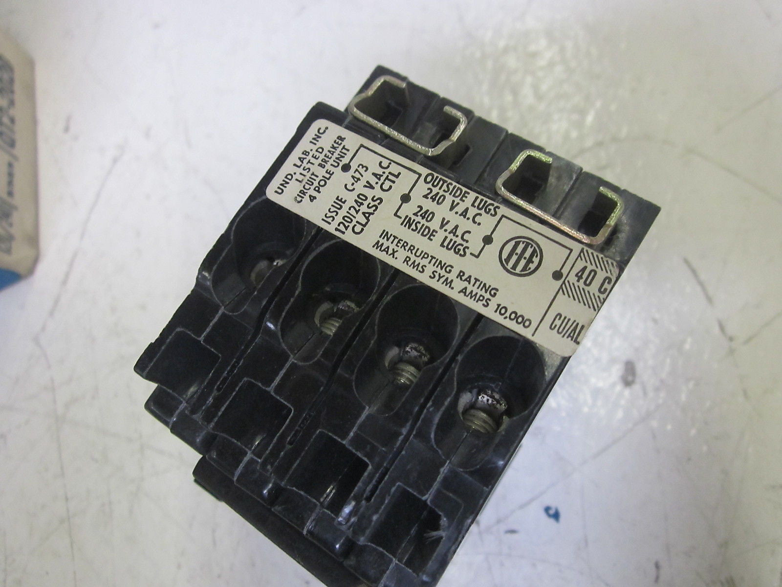LOT OF 3 ITE EQ-T QUAD UNITS (12POLES)  QT2-2020 CIRCUIT BREAKER *NEW IN BOX*