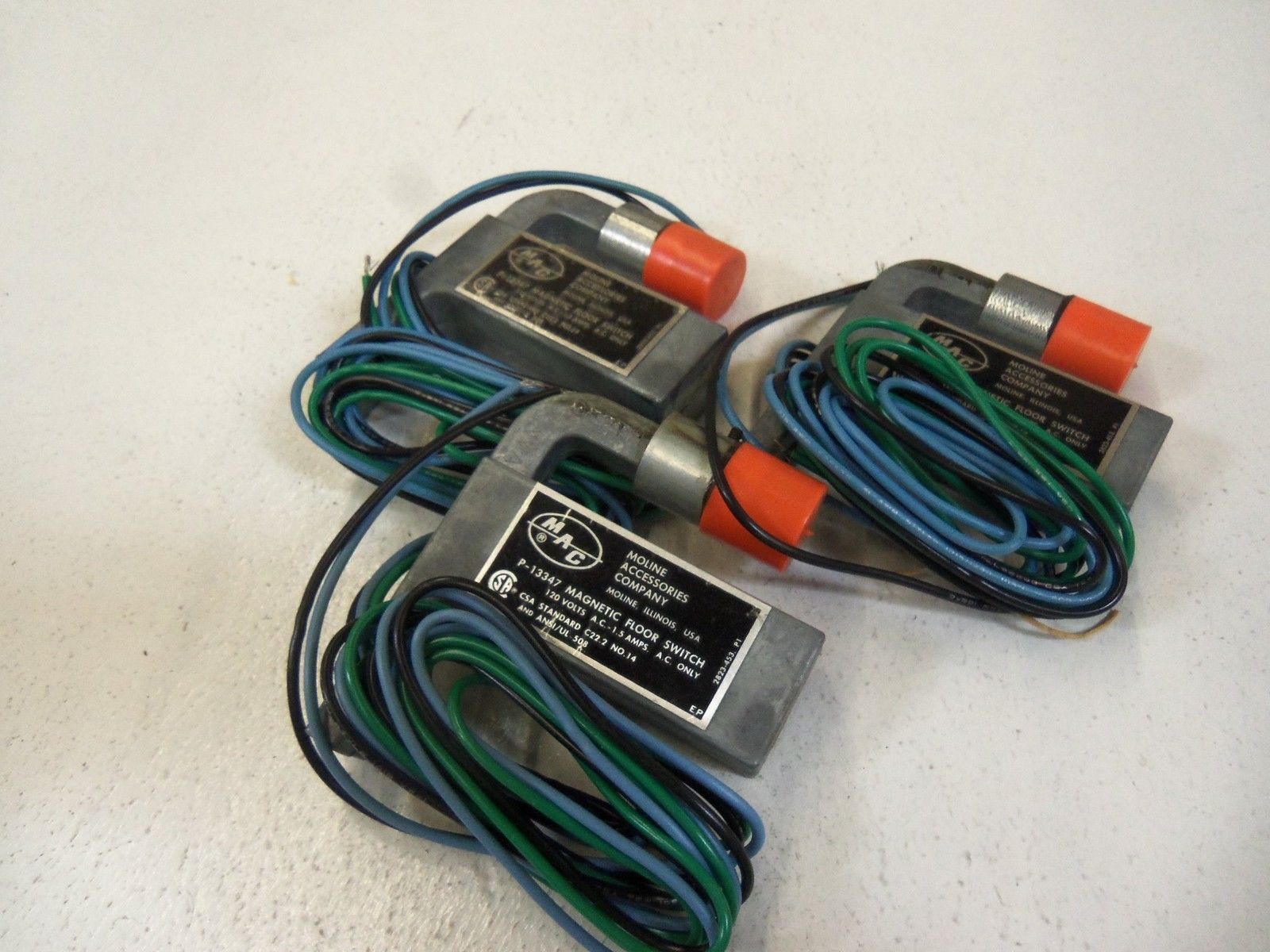 LOT OF 3 MAC P-13347 *NEW NO BOX*