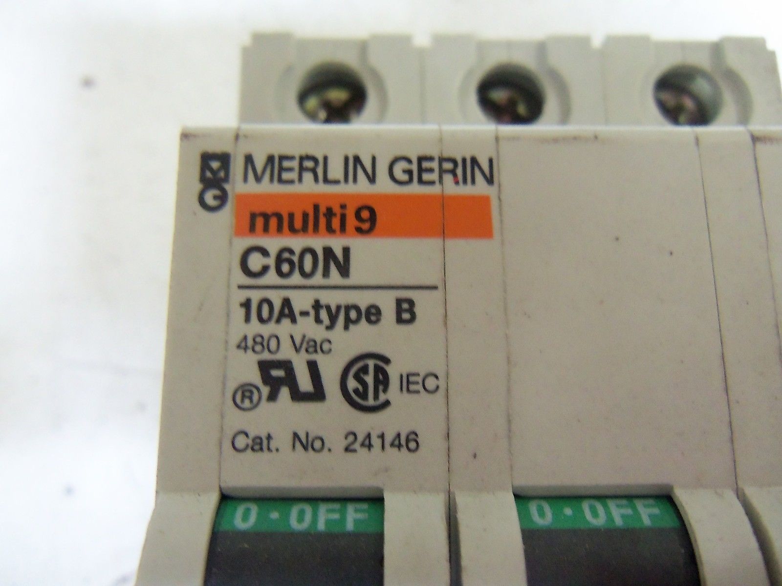 MERLIN GERIN 24146 CIRCUIT BREAKER 10A *USED*
