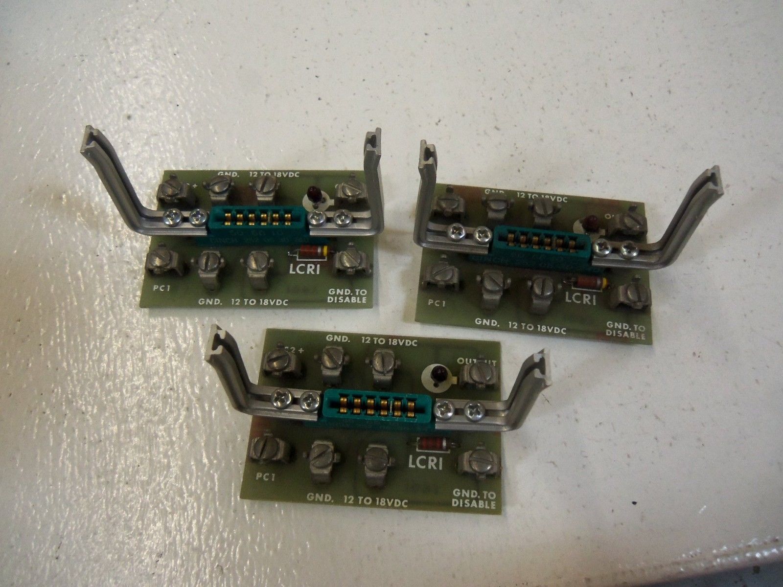 LOT OF 3 MICROSWITCH LCRI *USED*