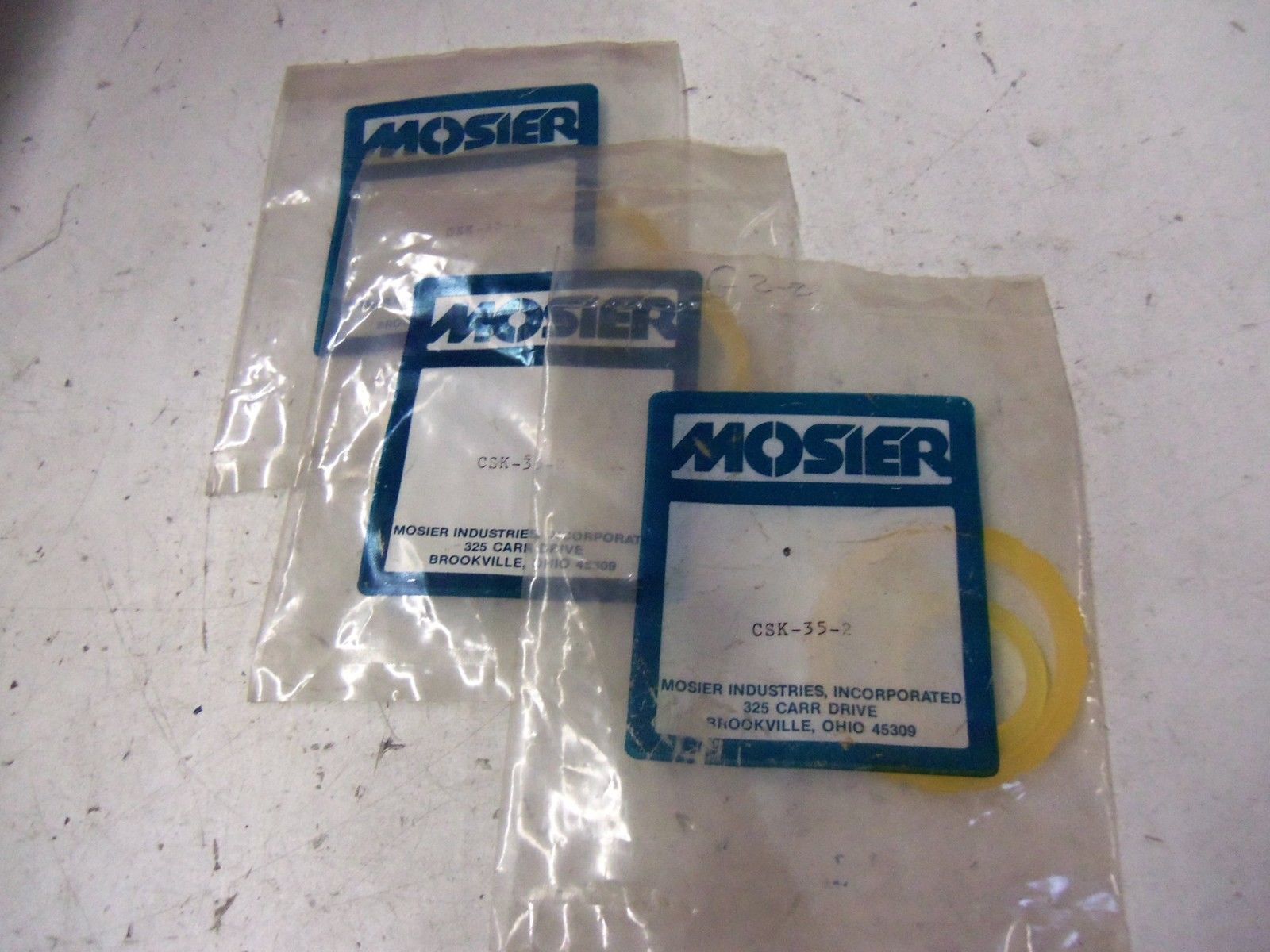 LOT OF 3 MOSIER CSK-35-2 *NEW IN FACTORY BAG*
