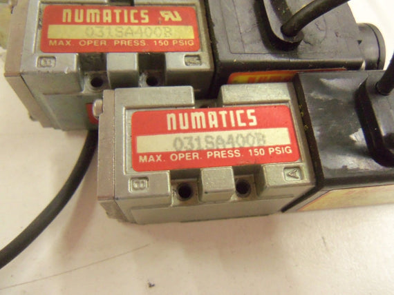 LOT OF 3 NUMATICS 031SA400B *USED*