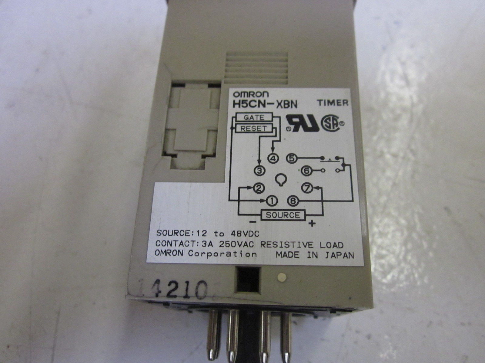 OMRON H5CN-XBN TEMP CONTROL *USED*