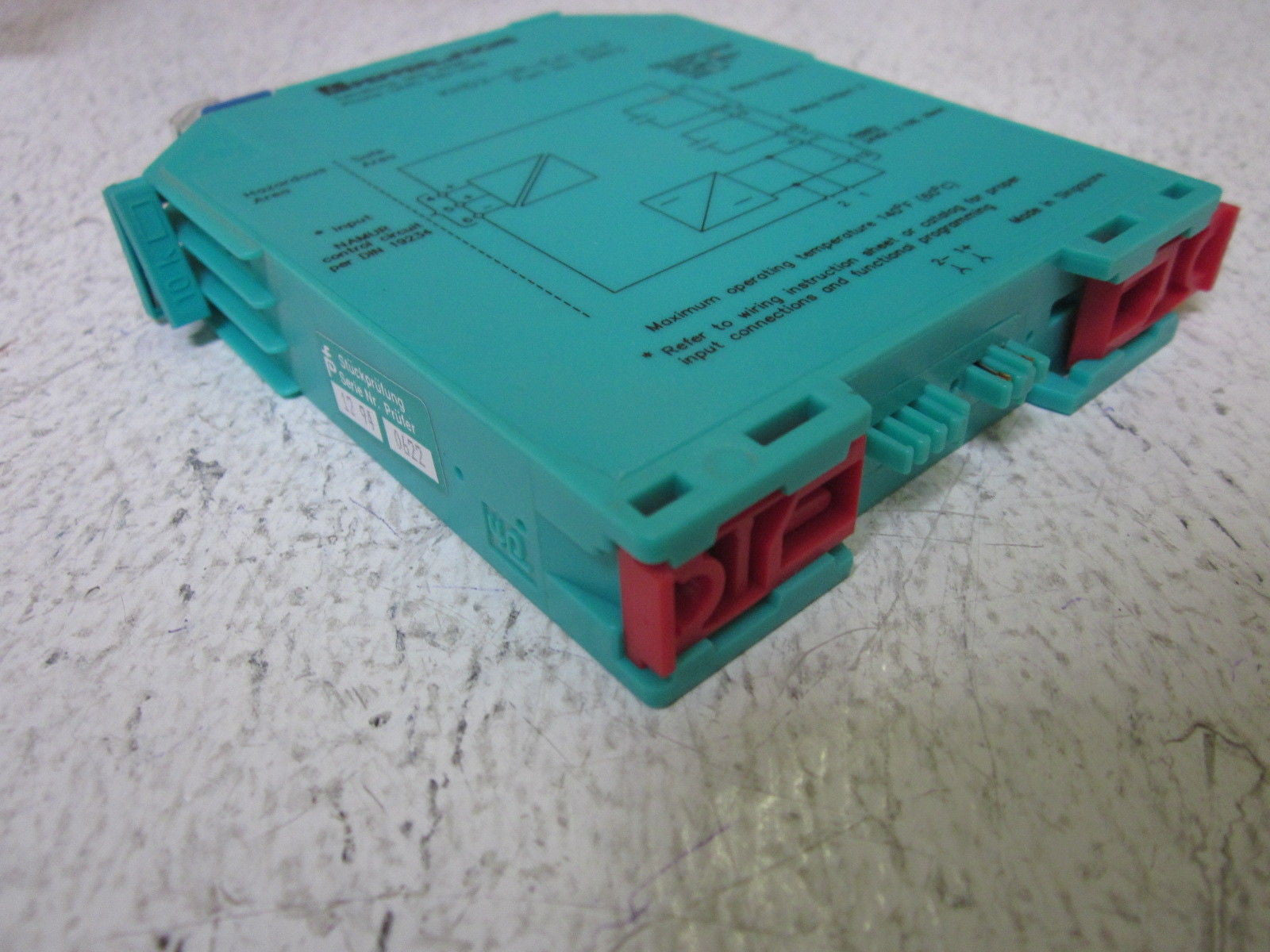 PEPPERL+FUCHS KHD2-SR-EX1.2S.P ISOLATED SWITCH AMPLIFIER *NEW NO BOX*